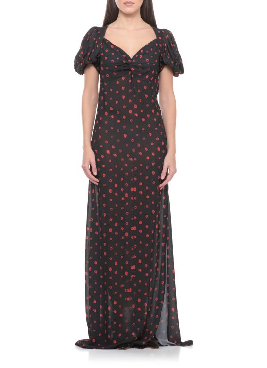 26SS 마 데 마가리타스 롱 원피스 MMABW01563 TMTI0001ROSE NERO Nero - MAR DE MARGARITAS