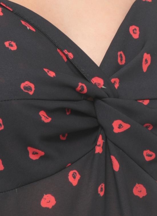 26SS 마 데 마가리타스 롱 원피스 MMABW01563 TMTI0001ROSE NERO Nero - MAR DE MARGARITAS