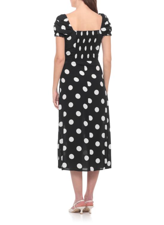 26SS 마 데 마가리타스 롱 원피스 MMABW01534 PTTS0053POIS GRANDE NERO Black - MAR DE MARGARITAS