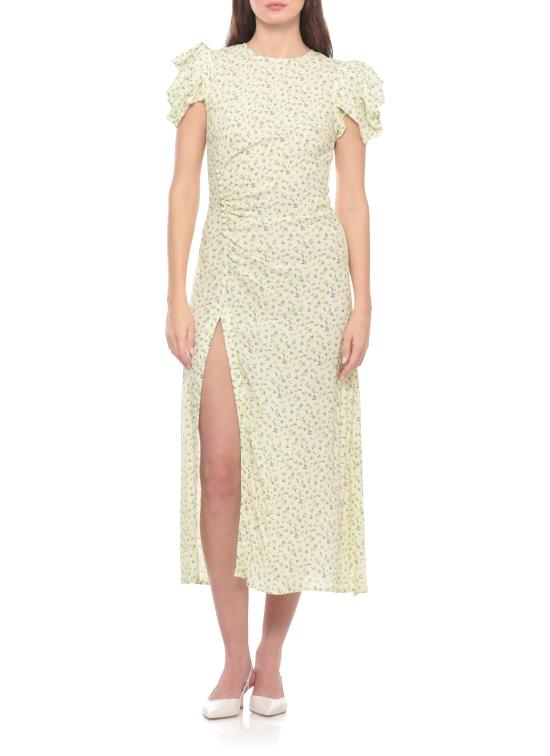 26SS 마 데 마가리타스 롱 원피스 MMABW01537 PTTS0053JASMIN GIALLINO Yellow - MAR DE MARGARITAS