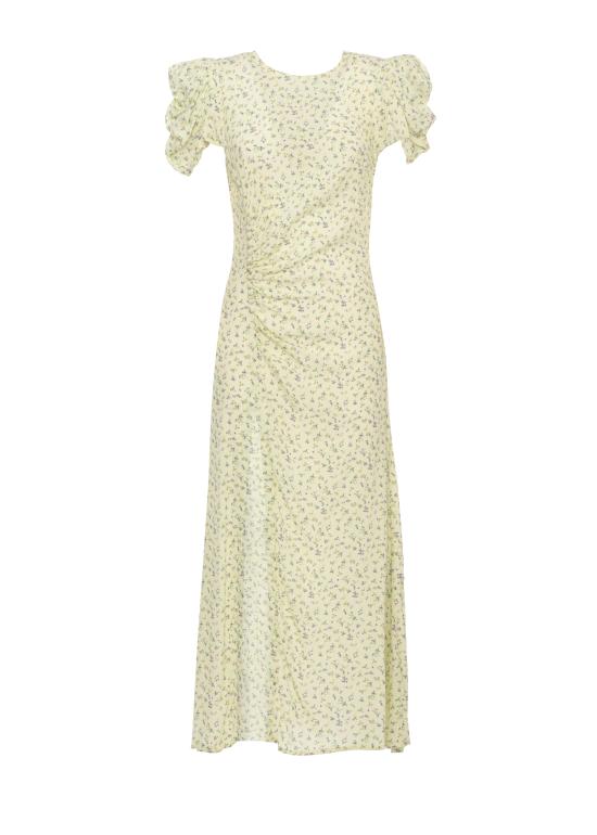 26SS 마 데 마가리타스 롱 원피스 MMABW01537 PTTS0053JASMIN GIALLINO Yellow