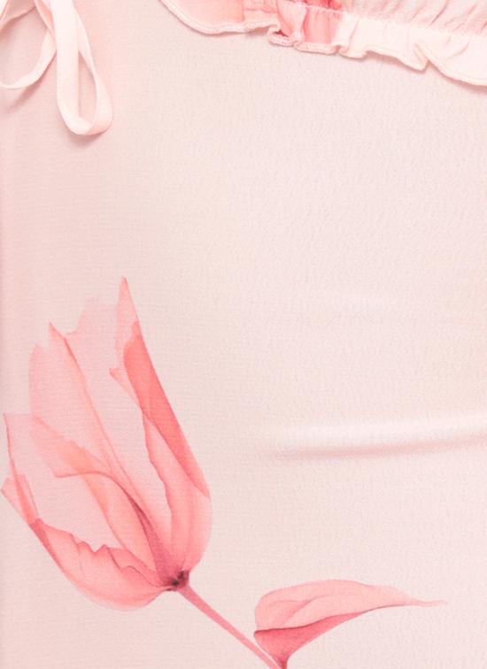 26SS 마 데 마가리타스 롱 원피스 MMABW01529 PTTS0053LOTUS PESCA Rosa - MAR DE MARGARITAS