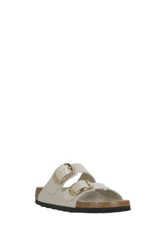 26SS 버켄스탁 뮬/슬리퍼 1031873 ARIZONA BIG BUCKLE HEXSHINE OY Beige - BIRKENSTOCK