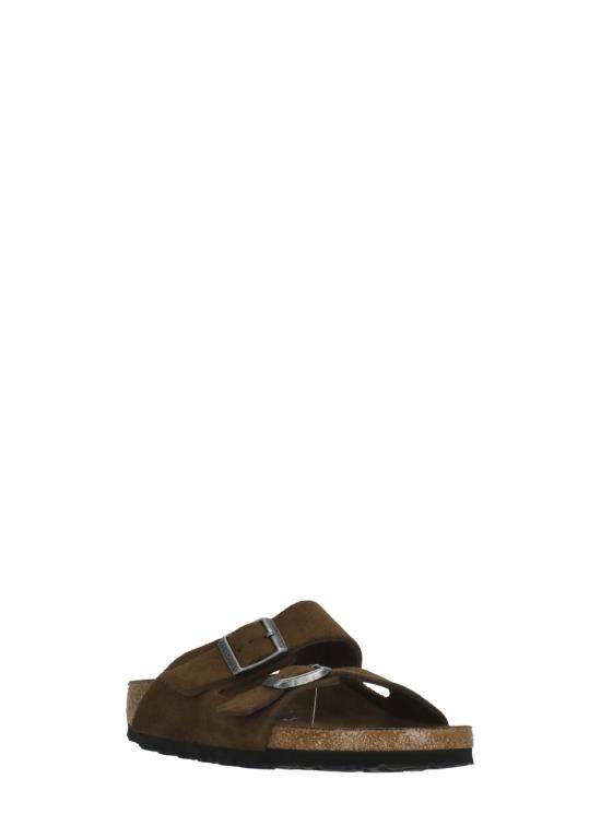 26SS 버켄스탁 뮬/슬리퍼 1031640 ARIZONA SFBCARAFE TONAL Marrone - BIRKENSTOCK