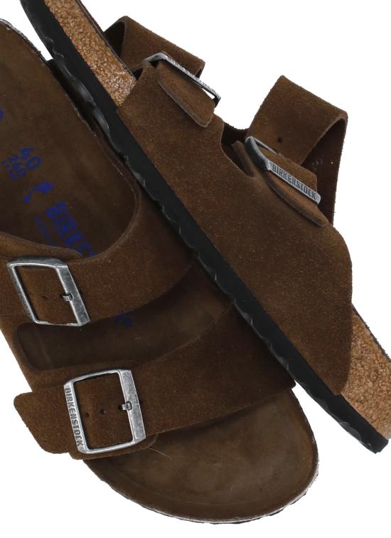 26SS 버켄스탁 뮬/슬리퍼 1031640 ARIZONA SFBCARAFE TONAL Marrone - BIRKENSTOCK