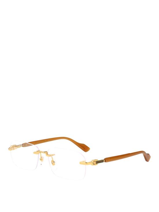 26SS 구찌 안경 GG1221O006 Gold - GUCCI