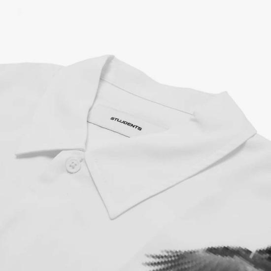  STUDENTS GOLF 반팔 셔츠 학생용 골프 드러먼드 S/S  화이트 - OTHER BRANDS