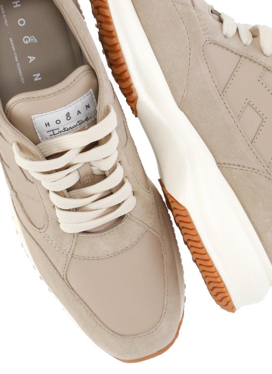 26SS 호간 스니커즈 HXW7130GC60UHC 0RWJ Beige - HOGAN