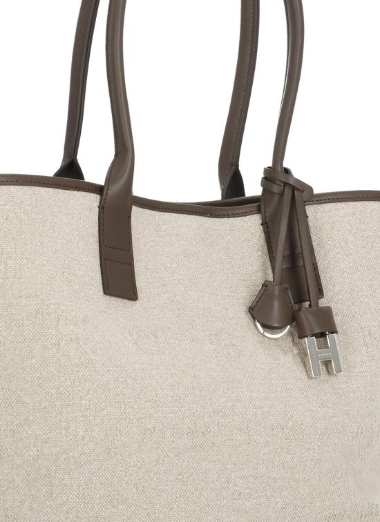 26SS 호간 토트백 KBW01TA2200UW8 7E03 Beige - HOGAN