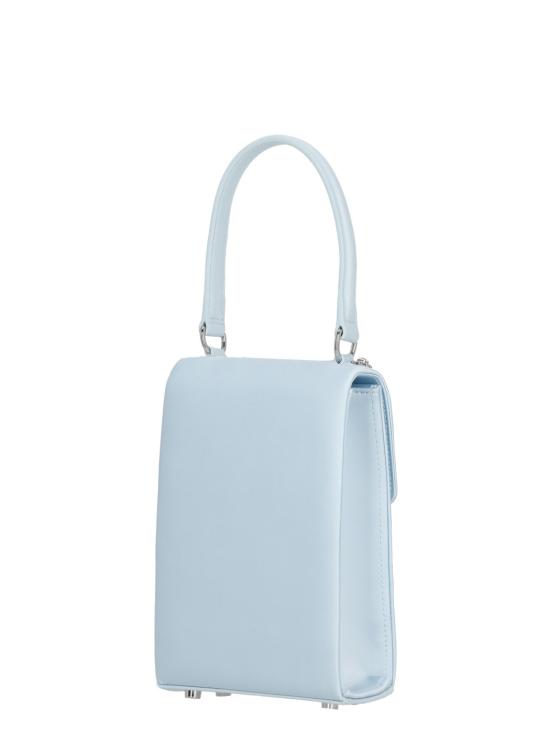 26SS 셀프 포트레이트 토트백 SS26313BL BLUE SATIN CRYSTALBLUE Light Blue - SELF PORTRAIT