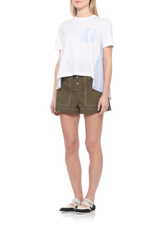 26SS 마르니 스니커즈 SNZW021000 P7406ZO432 Ivory - MARNI