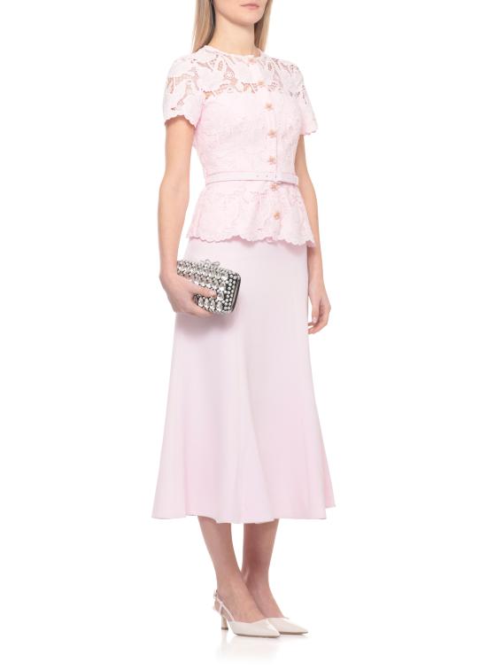 26SS 셀프 포트레이트 클러치/파우치 SS26305AB BLACK SATIN CRYSTALBLACK Black - SELF PORTRAIT