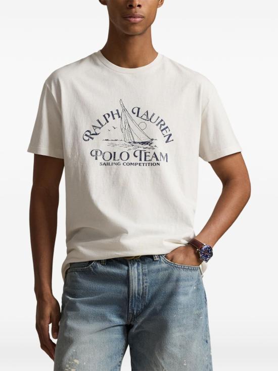 26SS 폴로 랄프로렌 반팔 티셔츠 710 B14587 002 White - POLO RALPH LAUREN