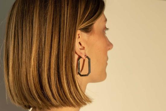  Milk & Rose 이어링 밀크앤로즈 톨 지오 후프 - OTHER BRANDS