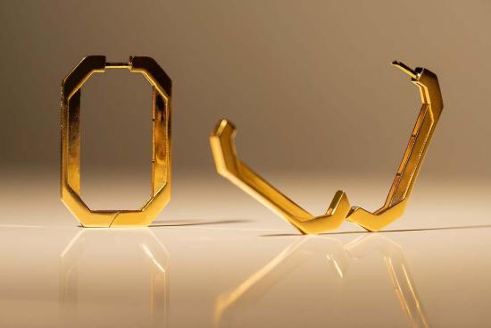  Milk & Rose 이어링 밀크앤로즈 톨 지오 후프 - OTHER BRANDS