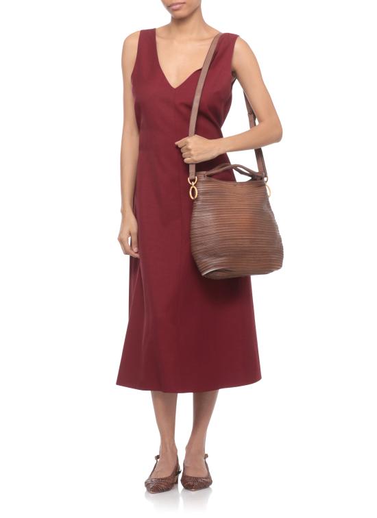 26SS 마조 숄더백 BOSP1005 AMB Marrone - MAJO