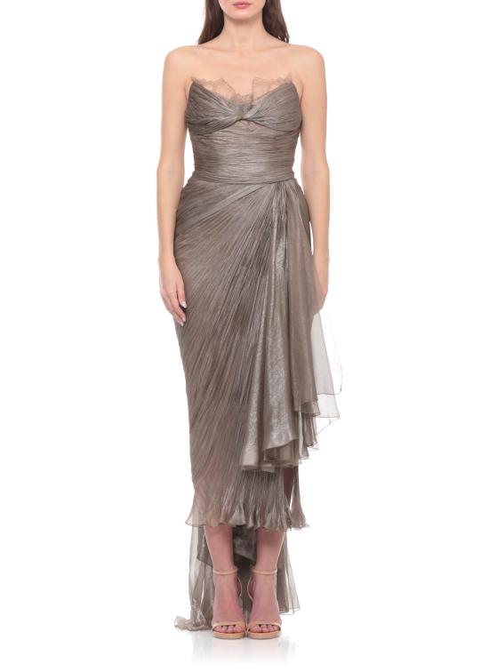 26SS 마리아루시아호한 롱 원피스 PS26008 JOLIE XWOODSMOKE Grey - MARIA LUCIA HOHAN