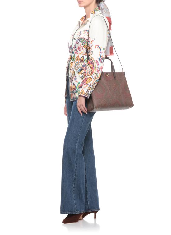 26SS 에트로 토트백 WP1D0057 AA001M0019 Brown - ETRO