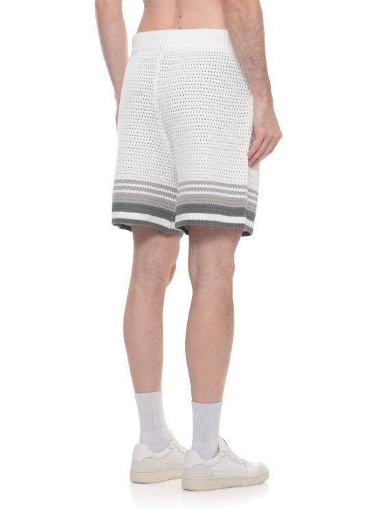 26SS 카사블랑카 숏팬츠 MSP26KW93401 WHITE GREY Bianco - CASABLANCA