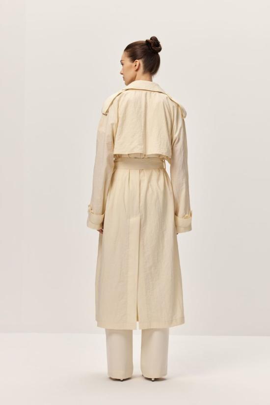  엘로디 트렌치 코트 트렌치 에크루 - ELODIE