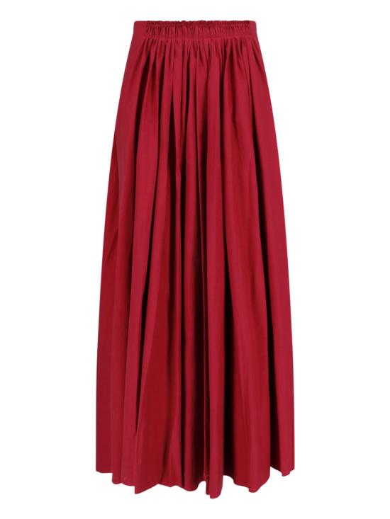 26SS 사 수 파이 롱 스커트 225C COJ 0505 Red