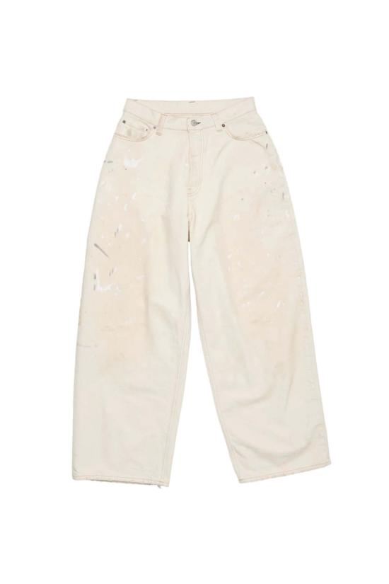  아크네 스튜디오 데님 팬츠 루즈핏 2023 진 화이트