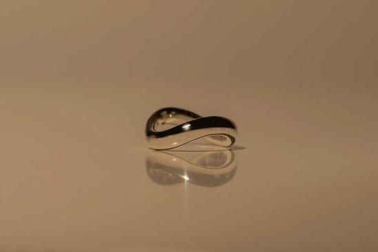  Milk & Rose 반지 밀크 & 로즈 웨이브 링 - OTHER BRANDS