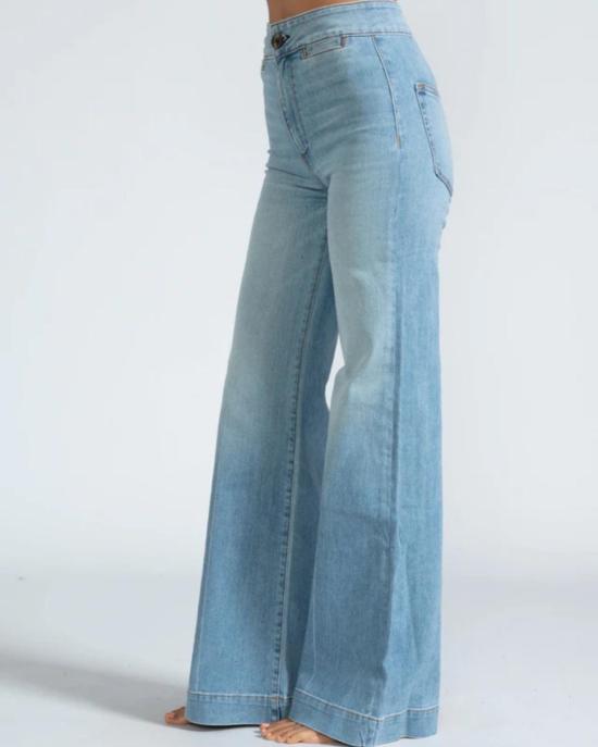  ASKK 뉴욕 데님 팬츠 아스크니 브라이튼 와이드 레그 팬츠 킬로버 - ASKK NY