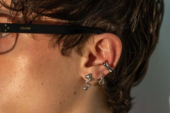  Milk & Rose 이어링 밀크앤로즈 싱글 웨이버리 - OTHER BRANDS