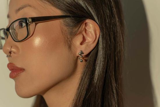  Milk & Rose 이어링 밀크앤로즈 싱글 웨이버리 - OTHER BRANDS