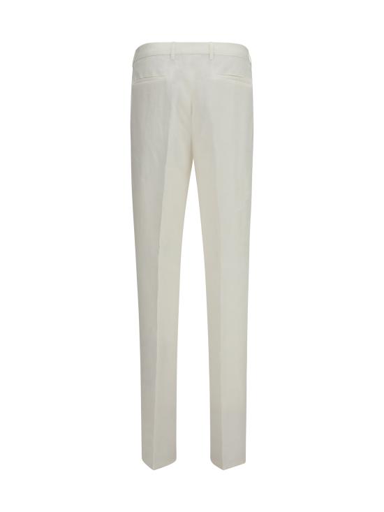 26SS 브루넬로 쿠치넬리 스트레이트 팬츠 MH249E1450 C003 WHITE - BRUNELLO CUCINELLI