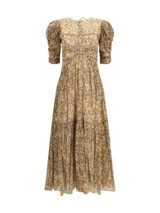 26SS 이자벨마랑에뚜왈 롱 원피스 RO1064FAD1J14E 67KI KHAKI