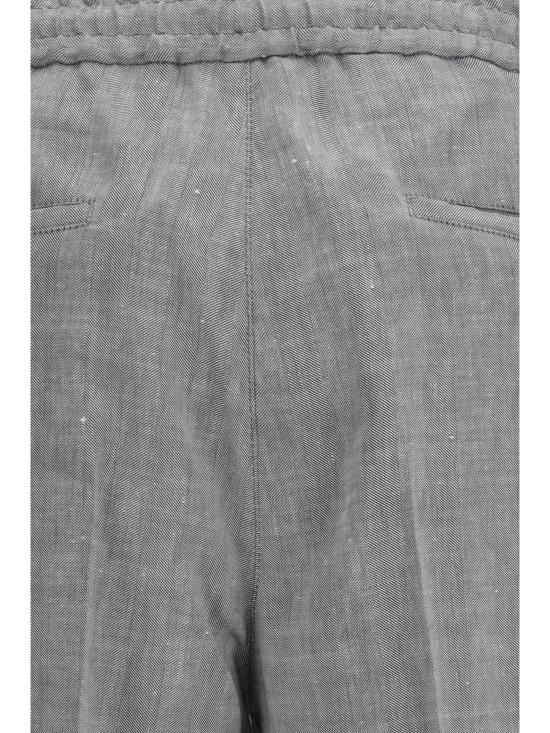 26SS 브루넬로 쿠치넬리 스트레이트 팬츠 MZ408E1710 C032 GREY - BRUNELLO CUCINELLI