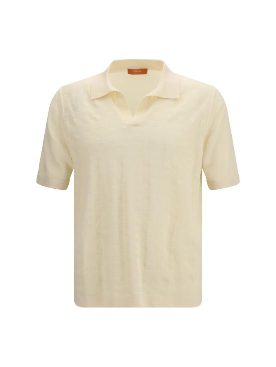 26SS 크루나 폴로 티셔츠 SM04LEVANTE1753 102 CREAM