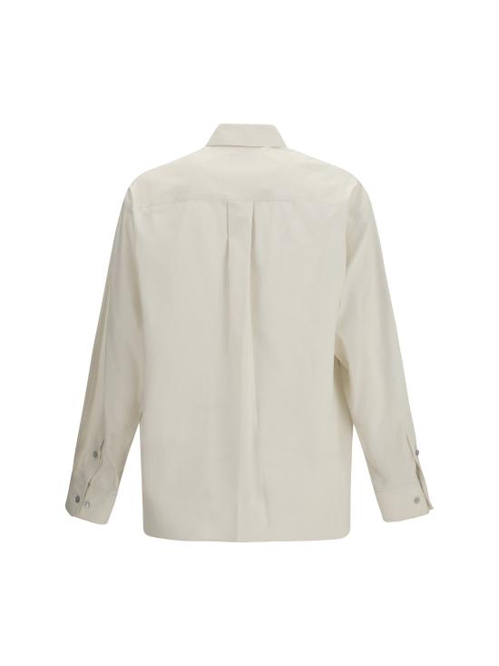 26SS 르메르 긴팔 셔츠 SH1236LF1500 WH048 CREAM - LEMAIRE