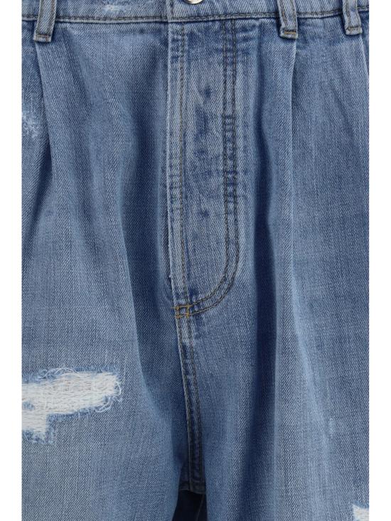 26SS 브루넬로 쿠치넬리 데님 팬츠 M0Z37K2340 C1470 BLUE - BRUNELLO CUCINELLI