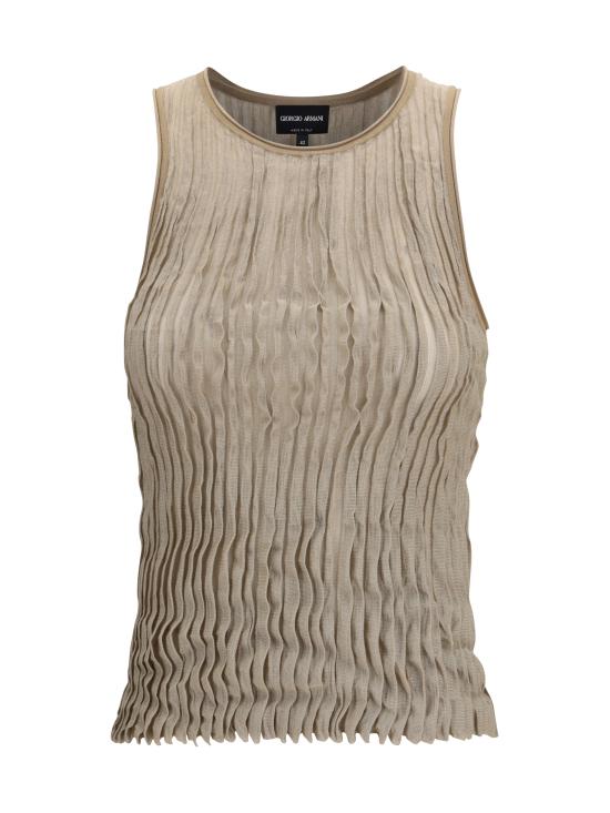 26SS 조르지오 아르마니 반팔 티셔츠 GW002919AF24179 U6144 BEIGE