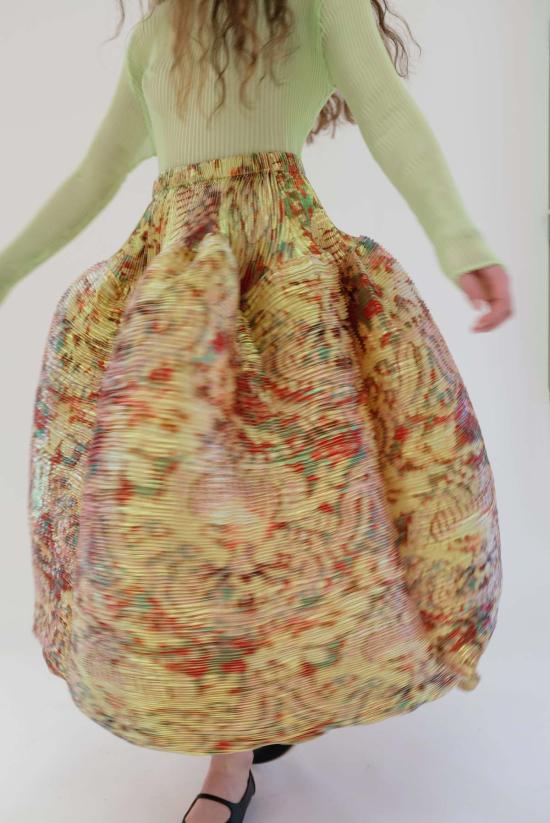  줄리아 호이어 롱 스커트 켄자 스커트