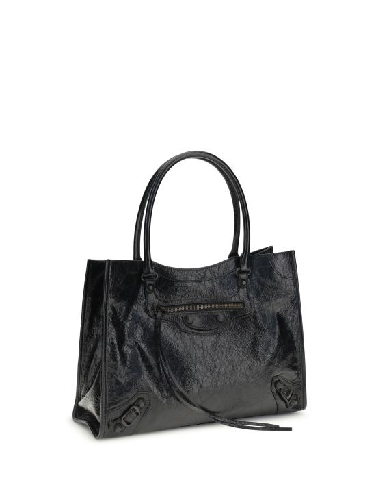 26SS 발렌시아가 토트백 8732012ABEK 1000 BLACK - BALENCIAGA