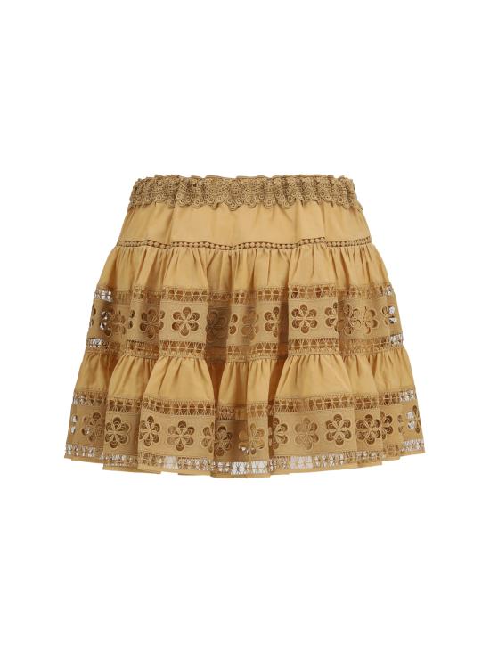 26SS 차로루이즈 숏 스커트 261401 CINNAMON BROWN - CHARORUIZ