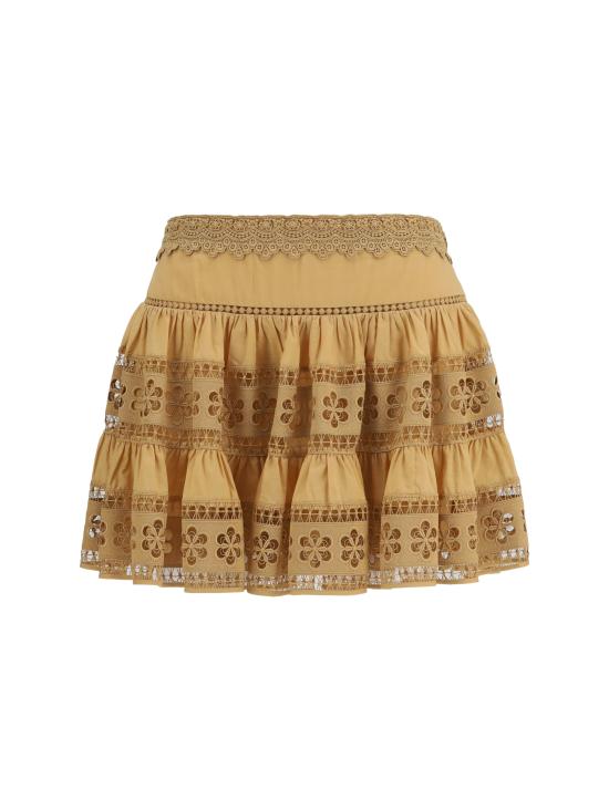 26SS 차로루이즈 숏 스커트 261401 CINNAMON BROWN