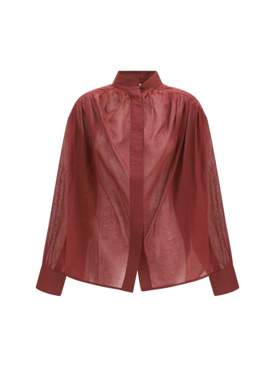 26SS 안다마네 블라우스 TM190956ATNC108 383 BORDEAUX