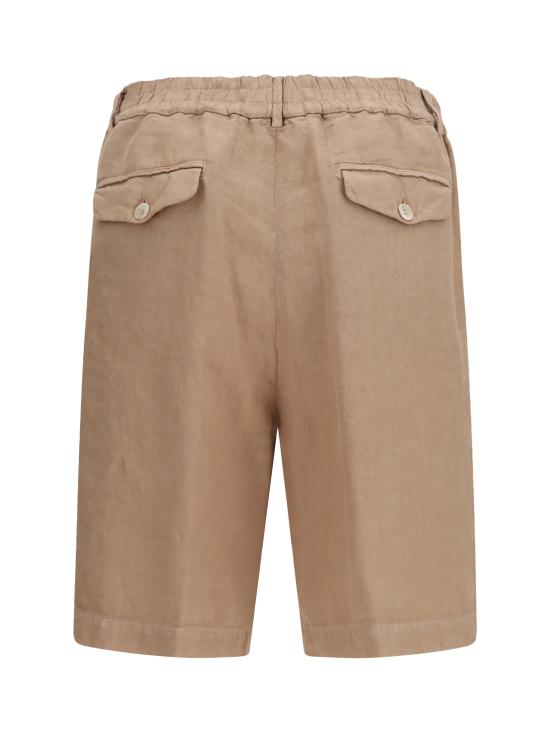 26SS 브루넬로 쿠치넬리 숏팬츠 M243DU0065 C6036 BROWN - BRUNELLO CUCINELLI