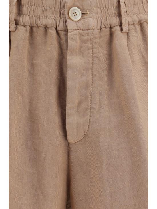 26SS 브루넬로 쿠치넬리 숏팬츠 M243DU0065 C6036 BROWN - BRUNELLO CUCINELLI