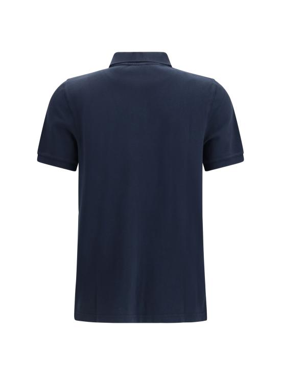 26SS 메종키츠네 폭스 헤드 레귤러 폴로 티셔츠 PM00209KP0002 0413 BLUE - MAISON KITSUNE