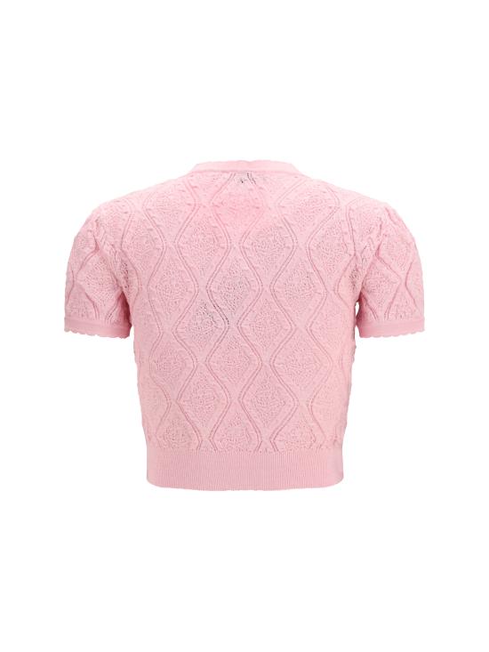 26SS 셀프 포트레이트 스웨터 SS26057TP PINK - SELF PORTRAIT