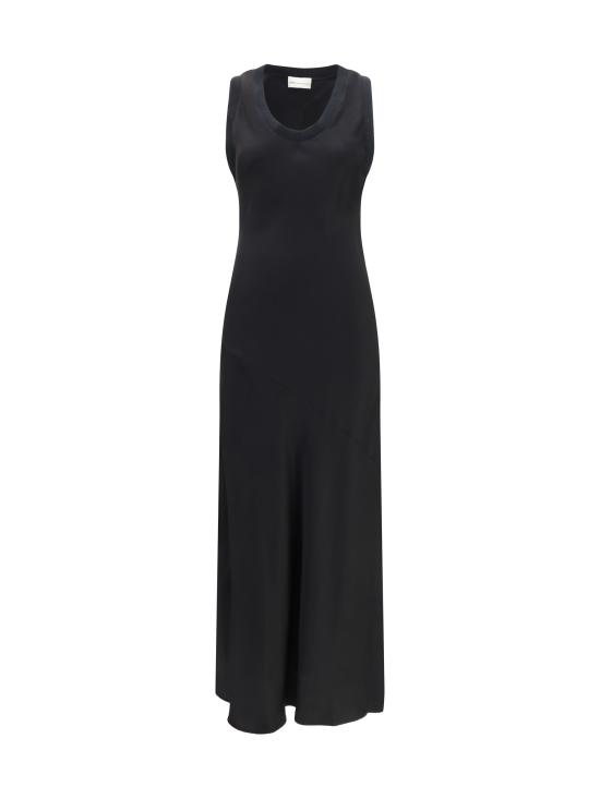 26SS 아미 롱 원피스 FDR658VI0053 001 BLACK