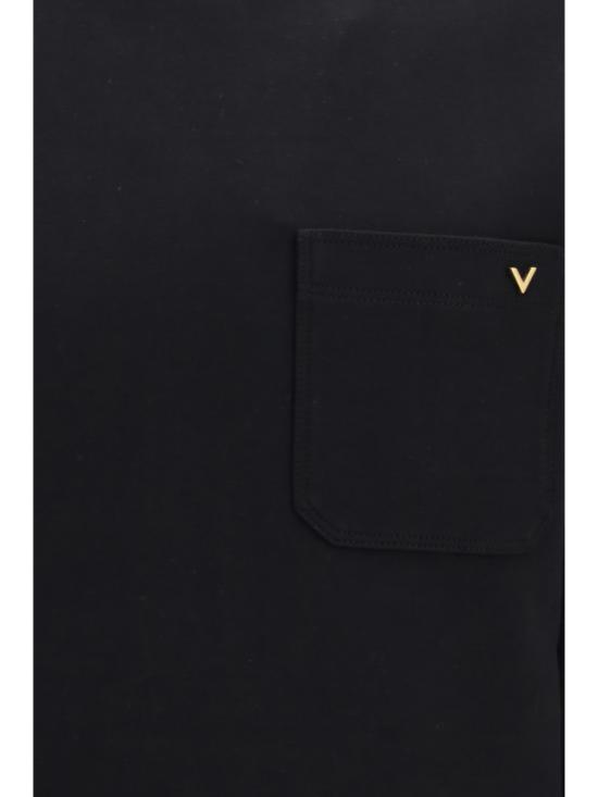 26SS 발렌티노 가라바니 후드 티셔츠 8V0MF28RBHH 0NO BLACK - VALENTINO GARAVANI