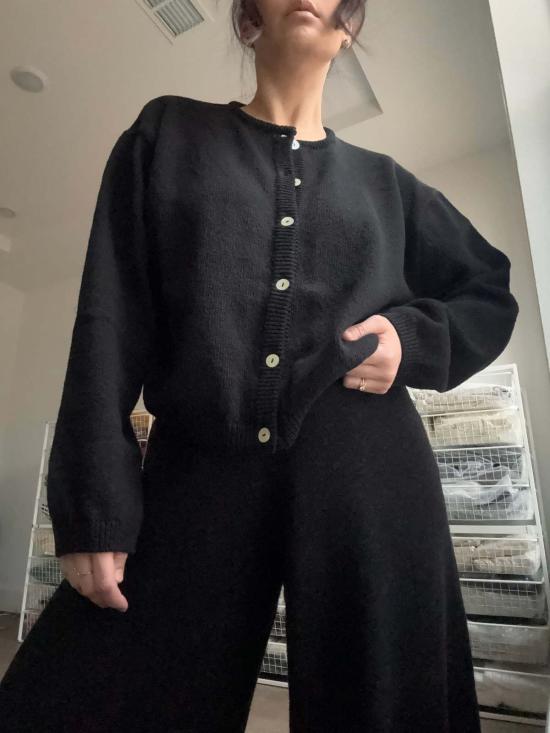  르 본 숍 가디건 르봉숍 코튼 레일라 - Le Bon Shoppe