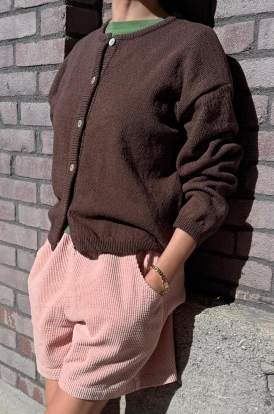  르 본 숍 가디건 르봉숍 코튼 레일라 - Le Bon Shoppe